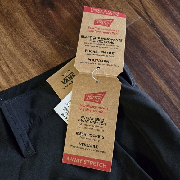 Vans Authentic Decks 3 Pocket Boardshorts Men 28 Inch Waist  NWT 042025 - Picture 5 of 8